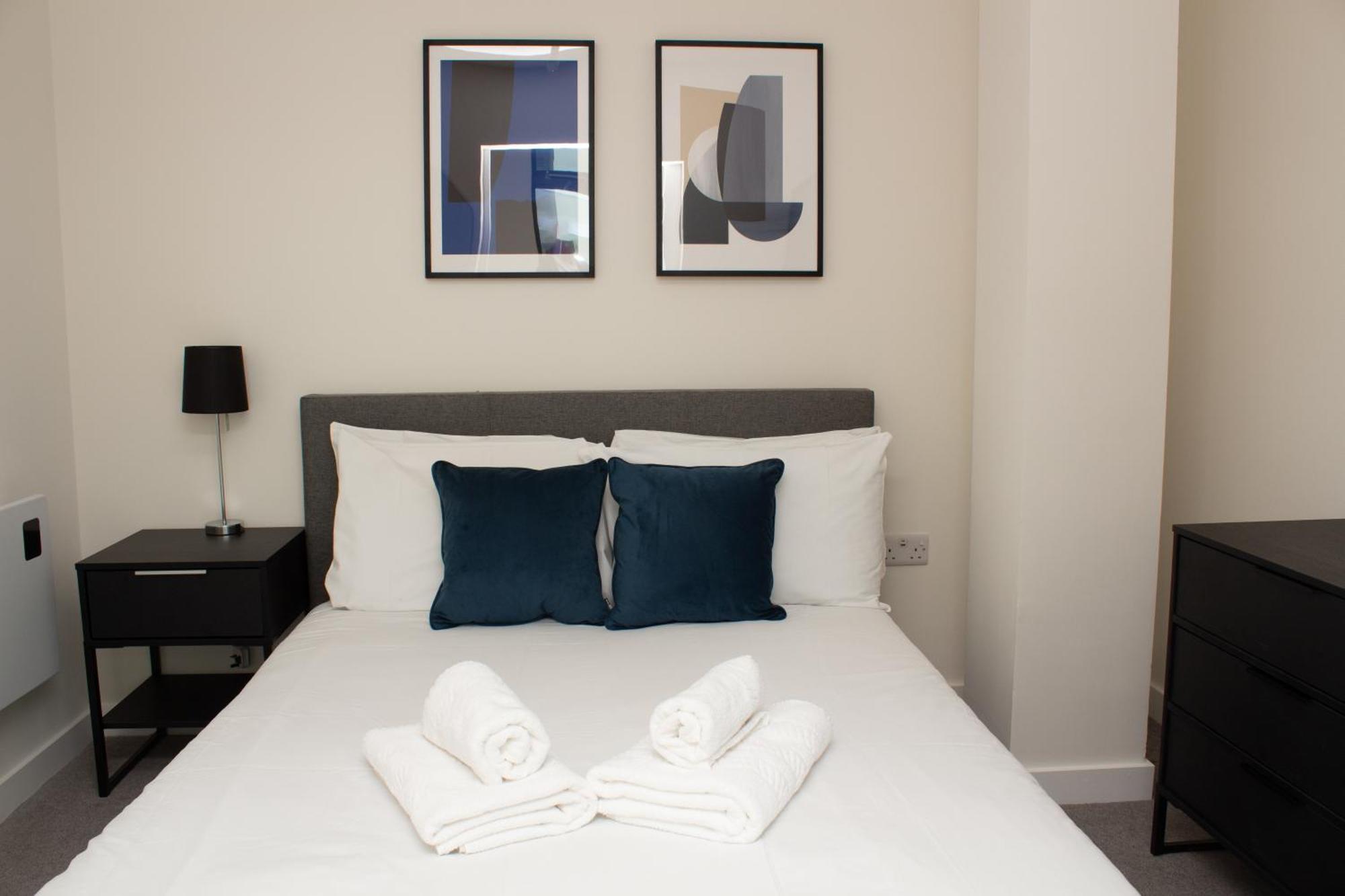Dashing 1Br Penthouse Near Mcr Stadiums Manchester Buitenkant foto