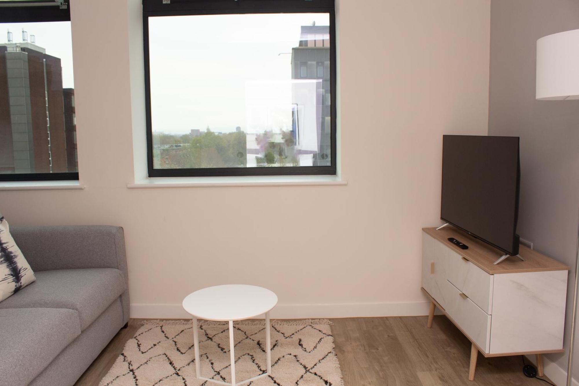 Dashing 1Br Penthouse Near Mcr Stadiums Manchester Buitenkant foto