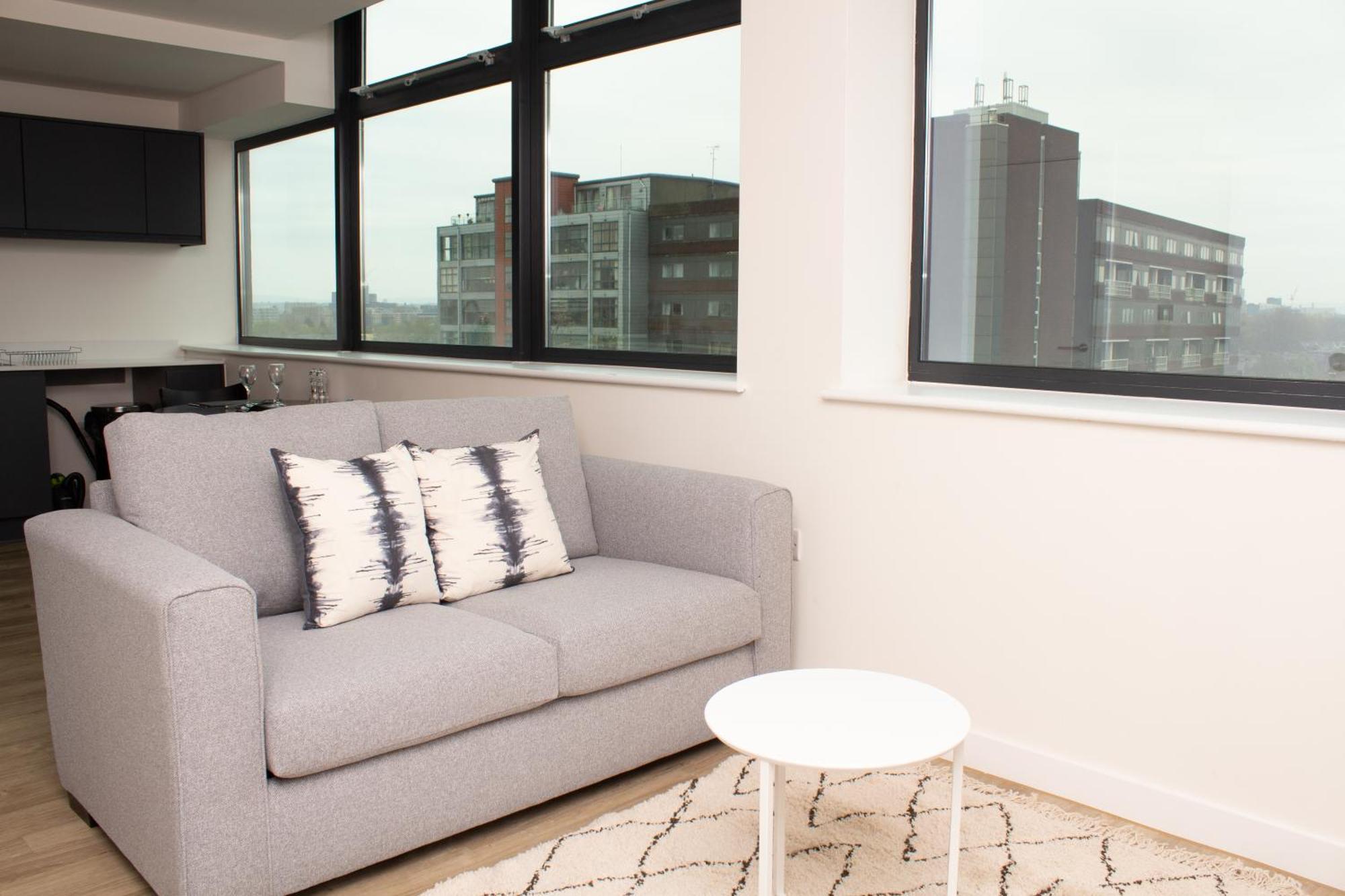 Dashing 1Br Penthouse Near Mcr Stadiums Manchester Buitenkant foto